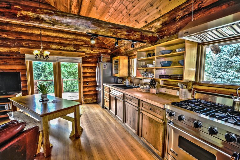 modern country kitchen